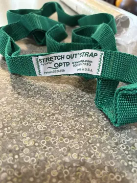 440PST OPTP Stretch Strap Stretching Exercise Poster
