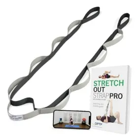 850027120539 OPTP Pro Stretching Exercise Book Loop Strap