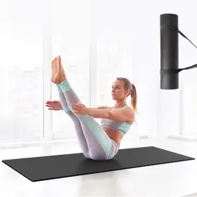 313016853882 OSTUTRY Yoga Mat Slip Strap Anti Tear Exercise
