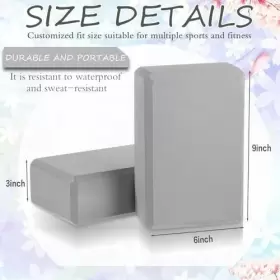 JUI-OUTUS-27 OUTUS Yoga Blocks High Density Foam Bricks #2