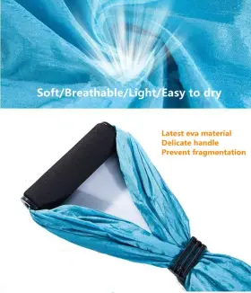727380345421 OVYUZHEN Aerial Yoga Swing Set Ultra Hammock #3