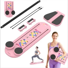 B0GLGTMMWZ OWLSKY Pilates Reformer Board Workout Resistance