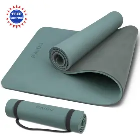 Paidu-poe PAIDU Yoga Mat Slip Anti Tear High Resiliency