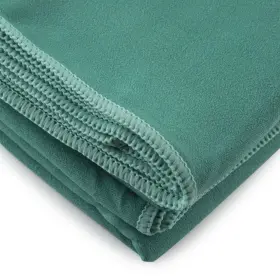 849344047643 PEACE YOGA Slip Suede Exercise Towels Turquoise #2