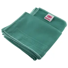 849344047643 PEACE YOGA Slip Suede Exercise Towels Turquoise