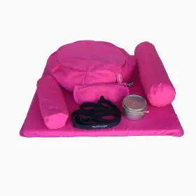 646437083898 PEACH BLOSSOM YOGA Restorative Set Zafu Pillow