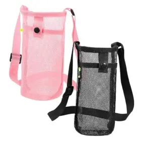 580953 PEOVLVN Water Bottle Holder Strap Carrier Pink