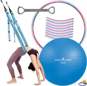 612461560087 PERLIFEFECT Yoga Set Anti Burst Slip Ball