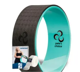 C4-LBRM-71QU PETES CHOICE Yoga Wheel Ebook Strap Balance