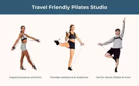 TYE4 PHYSICALMIND Institute Pilates Resistance Trainer Unisex TYE4 PHYSICALMIND Institute Pilates Resistance Trainer Unisex