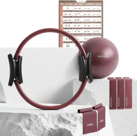 744111016993 PHYSKCAL Pilates Ring Core Ball Loops Kit