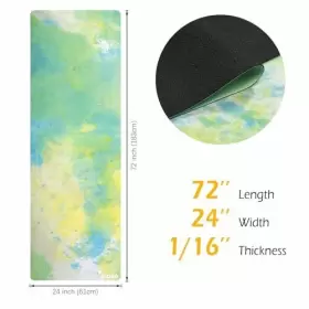 PIASO-SUEDE1.5 PIASO Yoga Mat Slip Pilates Fitness Eco #3
