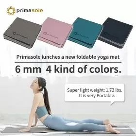 PSS22NH012A PIMASOLE Tpe Folding Yoga Mat Exercise Travel #3
