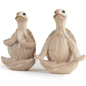 723751406937 PITJECK Set Sea Turtle Yoga Figurines Meditation