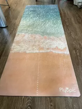 712038561582 PLYOPIC Travel Yoga Mat Towel Gym Topper Beach