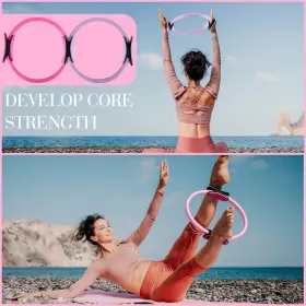 HUJ-POEN-570 POEN Pilates Ring Ball Set Women Circle #3