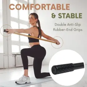 850054462091 POLYFIT Yoga Stick Stretching Pilates Physical
