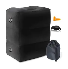 POV-FOOTPILLOW-1ST-BLACK POVINMOS Inflatable Rest Pillow