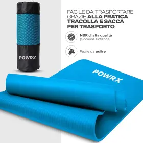 744110835205 POWRX Exercise Yoga Mat Strip Bag Nonslip #3