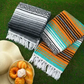LEN-PREBOUN-406 PREBOUN Mexican Yoga Blanket Pack Camp #3 LEN-PREBOUN-406 PREBOUN Mexican Yoga Blanket Pack Camp #3