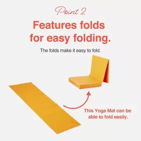 589958648794 PRIMASOLE Folding Travel Yoga Mat Light #3