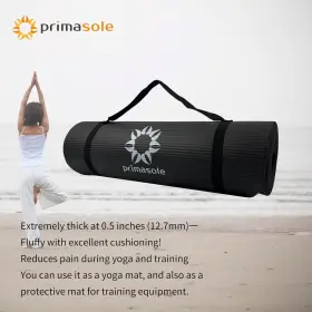 PSS32NH003A-BK PRIMASOLE Exercise Mat Strap Yoga Pilates Fi #2