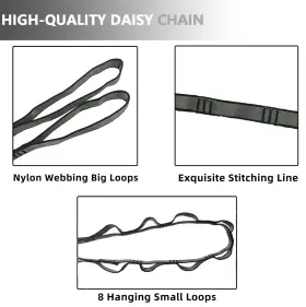 795749913840 PRIOR FITNESS Yoga Straps Aerial Hammock Set #3