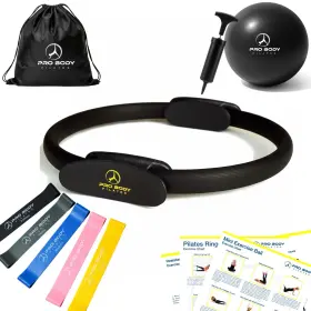 860014391606 PROBODY PILATES Set Ring Exercise Ball