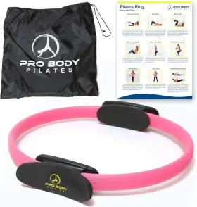Y9-WI94-11JA PROBODY PILATES Fitness Ring Focusing Pink