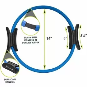 614129893131 PROSOURCEFIT Resistance Ring Enhances Pilates #2