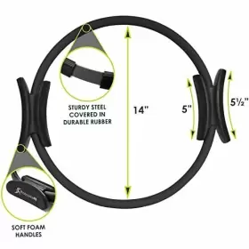 772259310819 PROSOURCEFIT Resistance Ring Enhances Pilates #2