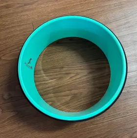 PS-1071-YW-BLACK-GREEN PROSOURCEFIT Yoga Wheel Prop Improving