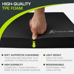 810244023235 PROSOURCEFIT Exercise Balance Pad Slip Cushioned #3