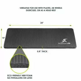 810244023402 PROSOURCEFIT Yoga Knee Pad Elbow Cushion Mats Fo #2