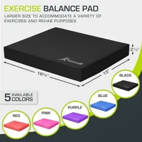 810244023723 PROSOURCEFIT Exercise Balance Pad Cushioned Slip #2