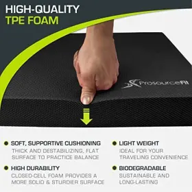 810244023723 PROSOURCEFIT Exercise Balance Pad Cushioned Slip #3