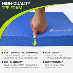 810244023730 PROSOURCEFIT Exercise Balance Pad Cushioned Slip #3