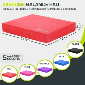 810244025642 PROSOURCEFIT Exercise Balance Pad Slip Cushioned #2