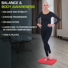 810244025659 PROSOURCEFIT Balance Pad Cushioned Slip Foam Mat #3