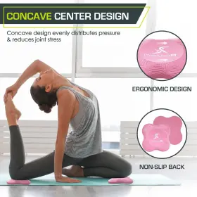 810244025895 PROSOURCEFIT Yoga Knee Set Slip Pad Pilates #3