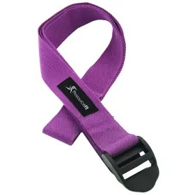 PS-2012-PLSTC-PURPLE PROSOURCEFIT Cinch Buckle Yoga Strap