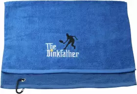 NARF5-15174 PWHAOO Pickleball Towel Dinkfather Embroidered #3