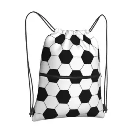 Backpack QILERONGRONG Sports Drawstring Bag Waterproof Gym