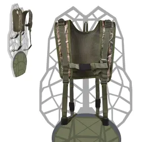 027685437402 QIULLEN Tree Stand Transport Padded Backpac