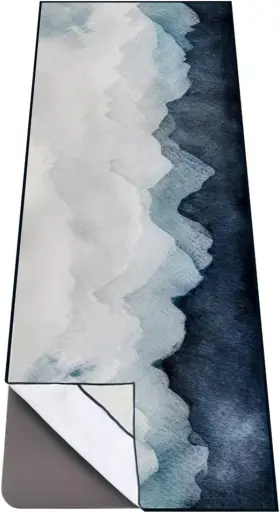 445034037043 QIYI HOME D COR Yoga Mat Towel Corner Pockets