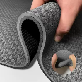 792119906617 QMKGEC Yoga Mat Exercise Tpe Slip High Density