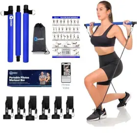 196852751525 QUINDI CREATIONS Pilates Bar Resistance Bands