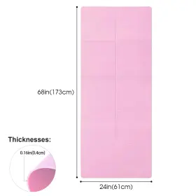 313045831837 RAPIDROO-SHOP Eva Yoga Anti Slip Fitness Mat #3