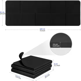 313111795711 READAEER Yoga Mat Travel Folding #2