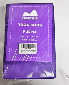 X00144WB5J REEHUT High Density Eva Foam Yoga Block